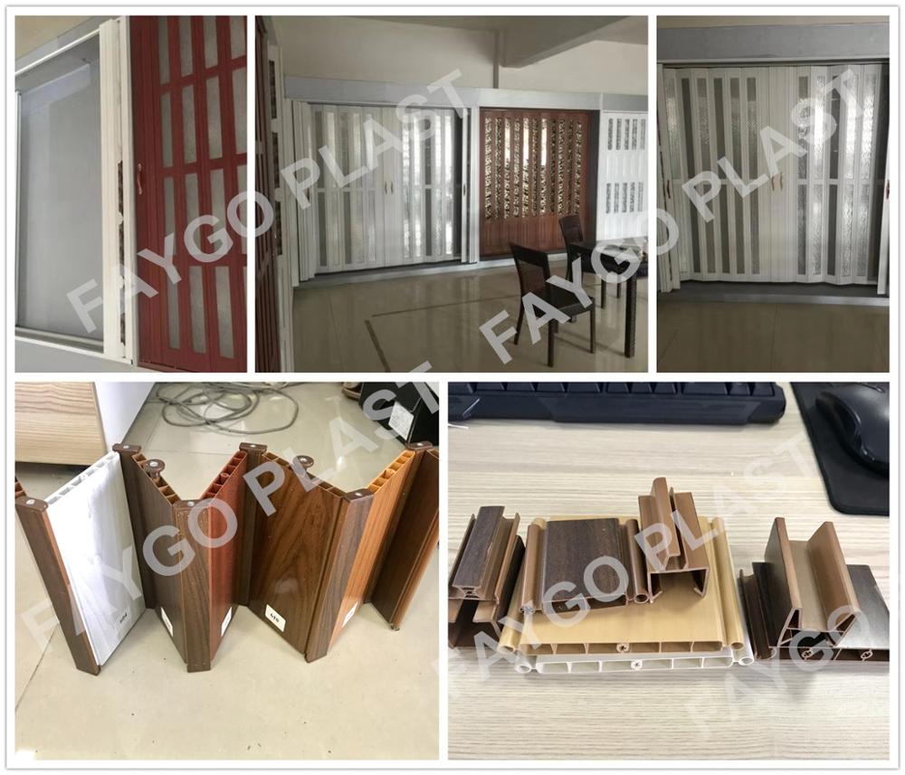 FAYGO UPVC Pvc Door Window Profile Plastic Door Frame Profile Extrusion Machine from China supplier