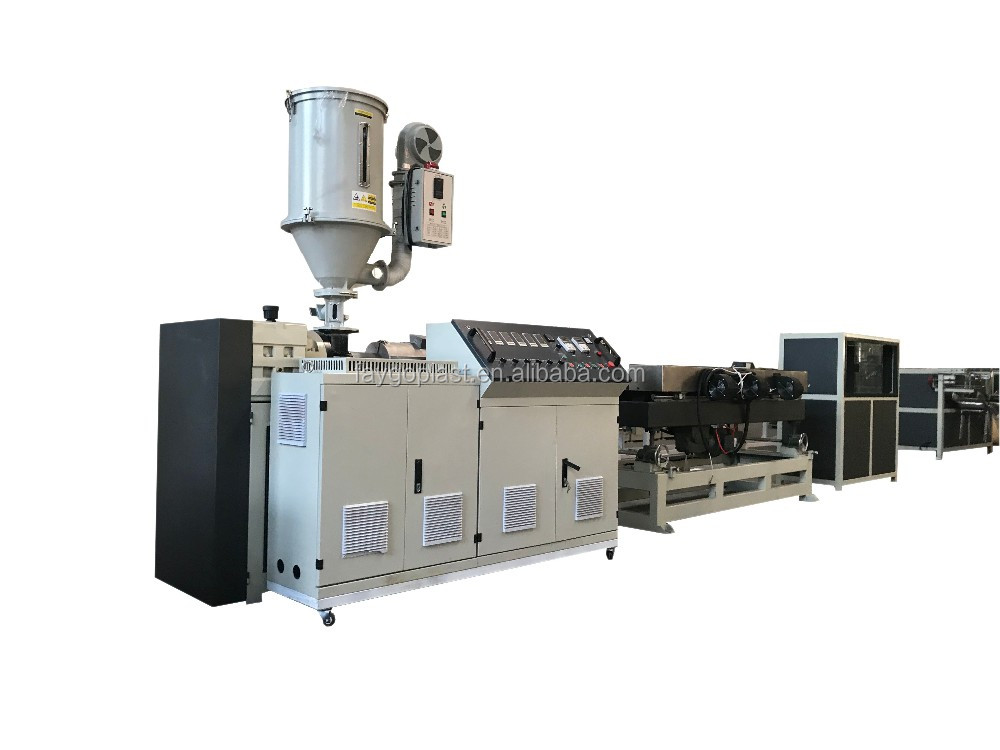 Faygo Union PP PE PVC Corrugated Pipe Making Machine Price/plastic Flexible Pipe Extrusion Machine Line Price from China supplier