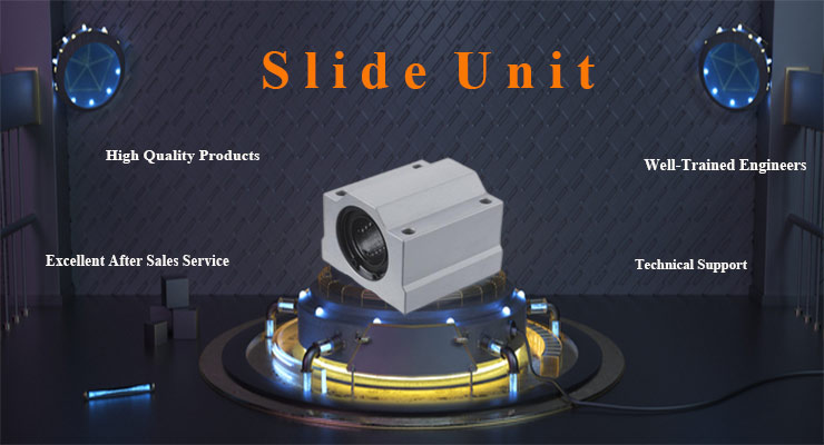 Oem Aluminium Slider SC8UU Linear Bearing Sc8luu Linear Block 8mm Linear Shaft Rod For 3d Printer/Cnc/Packaging Machine Parts from China supplier