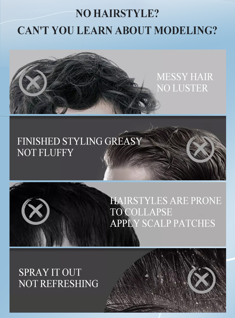 Water-Lasting Styling Gel for Fluffy Hair Dry Gel Hair Oil and Wax Styling Spray Long-Lasting Hair Styling Product from China supplier