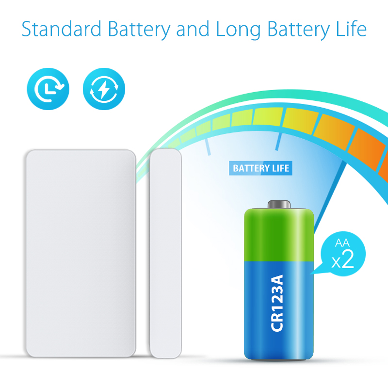 Wholesale home security system alarm magnetic anti-theft child women safety door sensor from China supplier