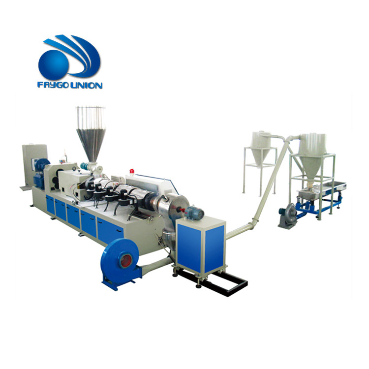 Faygo Union Plastic Recycling Granulator for Sale /pet Plastic Pelletizing Machine Production Line for Bottle from China supplier