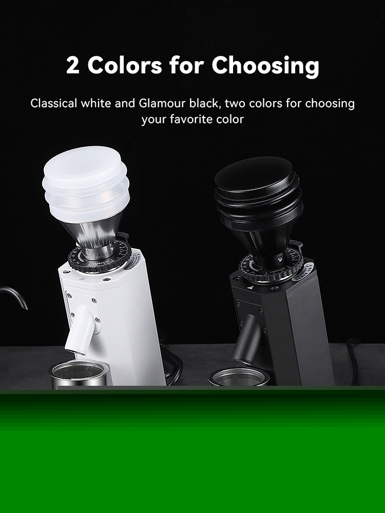 Commercial Coffee Maker with Grinder Automatic Coffee Machine with Electric Stainless steel Conical Burr Coffee Grinder DF64