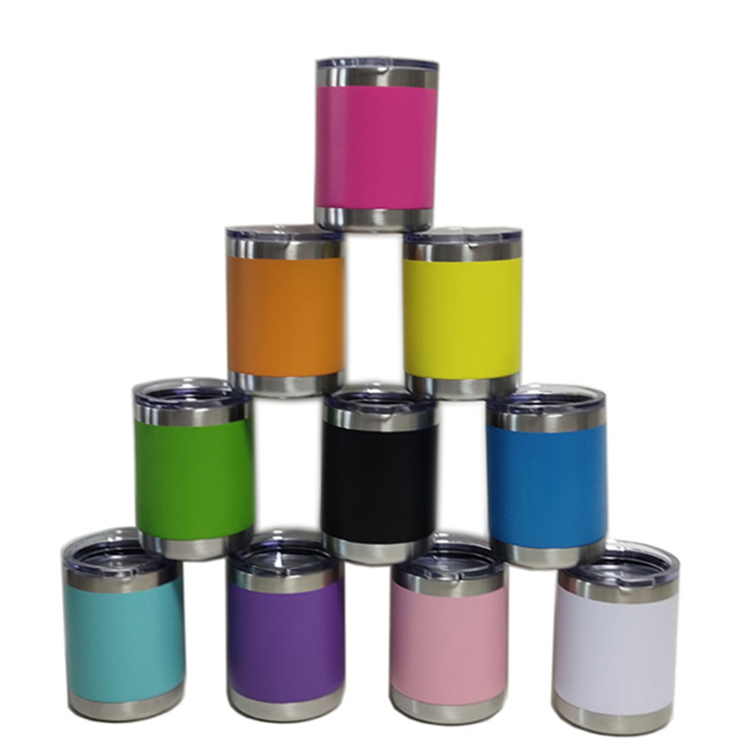 Custom Logo 10OZ Stainless Steel Car Travel Drinking Mug Thermal Coffee Tumbler Cup from China supplier