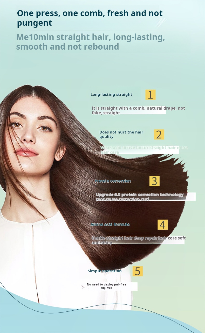 Private Label Hair Straightening Cream No Hair Damage Home Use Straightening Cream Barber Perm Potion Softener from China supplier