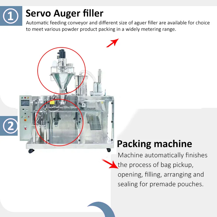 FK-210F Multi Function Doypack Packaging Machine For Traditional Chinese Herbs Powder from China supplier