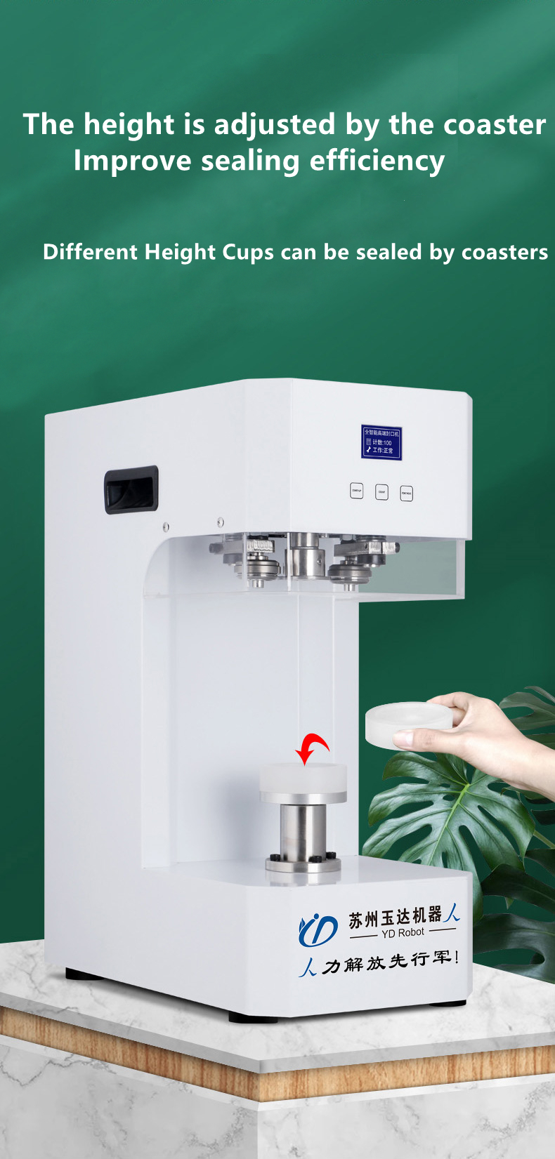 FAYGO UNION Soda Can Sealing Machine Automatic Tin Can Sealer from China supplier