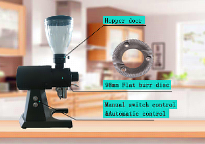 Macinacapelli elettrici EK43S Smerigliatrice per caffè espresso commerciale