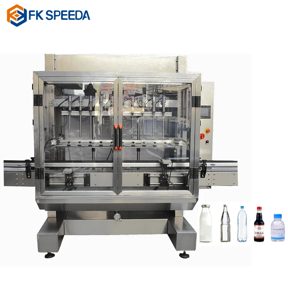 Automatic General type rapeseed oil gravity liquid filling machine from China supplier