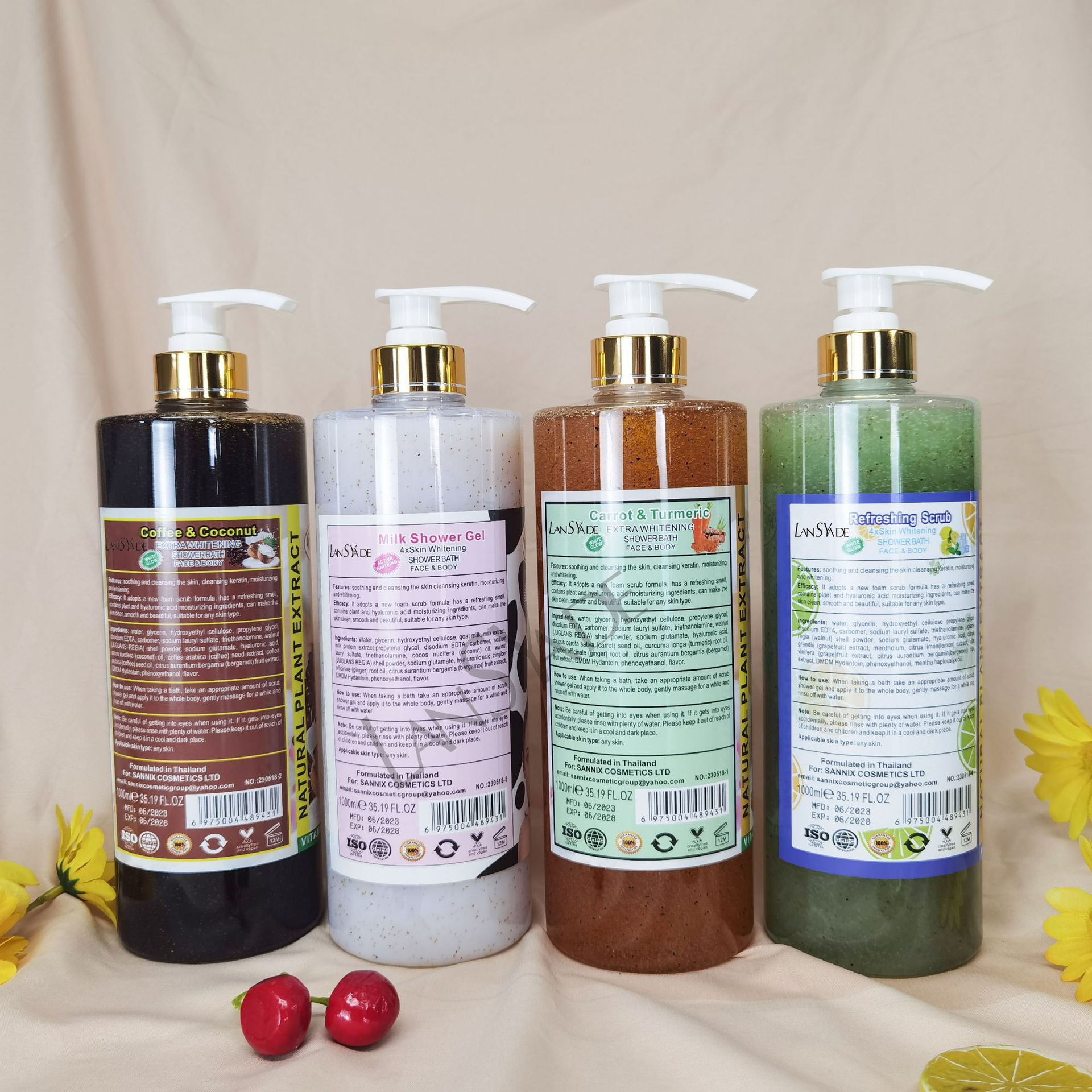 Private Label Exfoliating Deep Cleansing Natural Fragrance Body Wash Bath Gel Whitening Body Care Skin Care Products for Women from China supplier