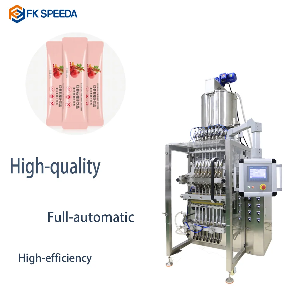 FK-YB Date Paste Cooking Oil Pouch Packaging Packing Machines Machine from China supplier