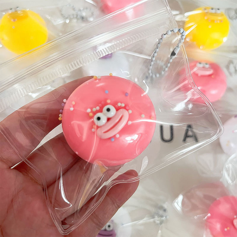 Jincan Хот-продажа антистресс мини большой мяч для сжатия, медленно восстанавливающийся антистрессовый жидкий мяч, пластиковый подвесной мяч для сжатия от поставщика из Китая