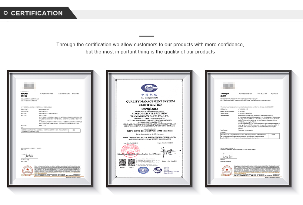 Factory Direct Price High Quality High Speed China Spherical Roller Sliding Linear Bearing LM10/20/25UU-AJ from China supplier