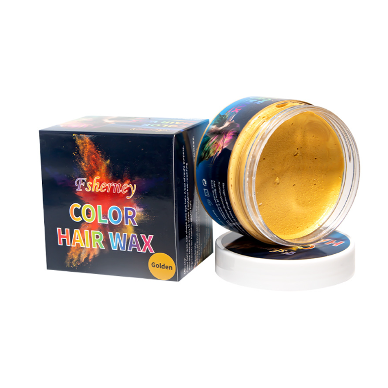 Factory Supply Organic Hair Color Wax Disposable Long-Lasting Styling Cream for Shaping Hair Mud from China supplier