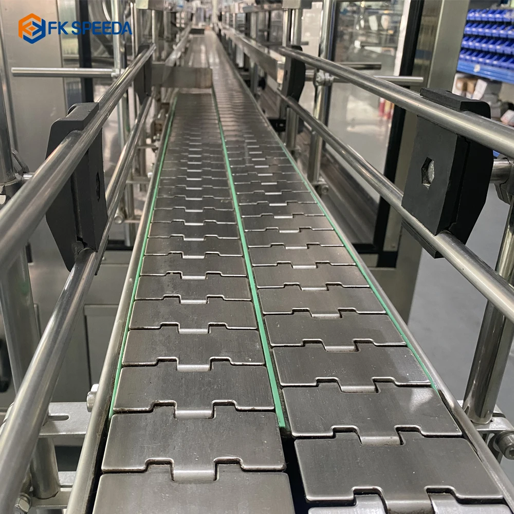 FK-SPEEDA Full automatic mineral water juice sauce jar round taper bottle liquid filling machines from China supplier