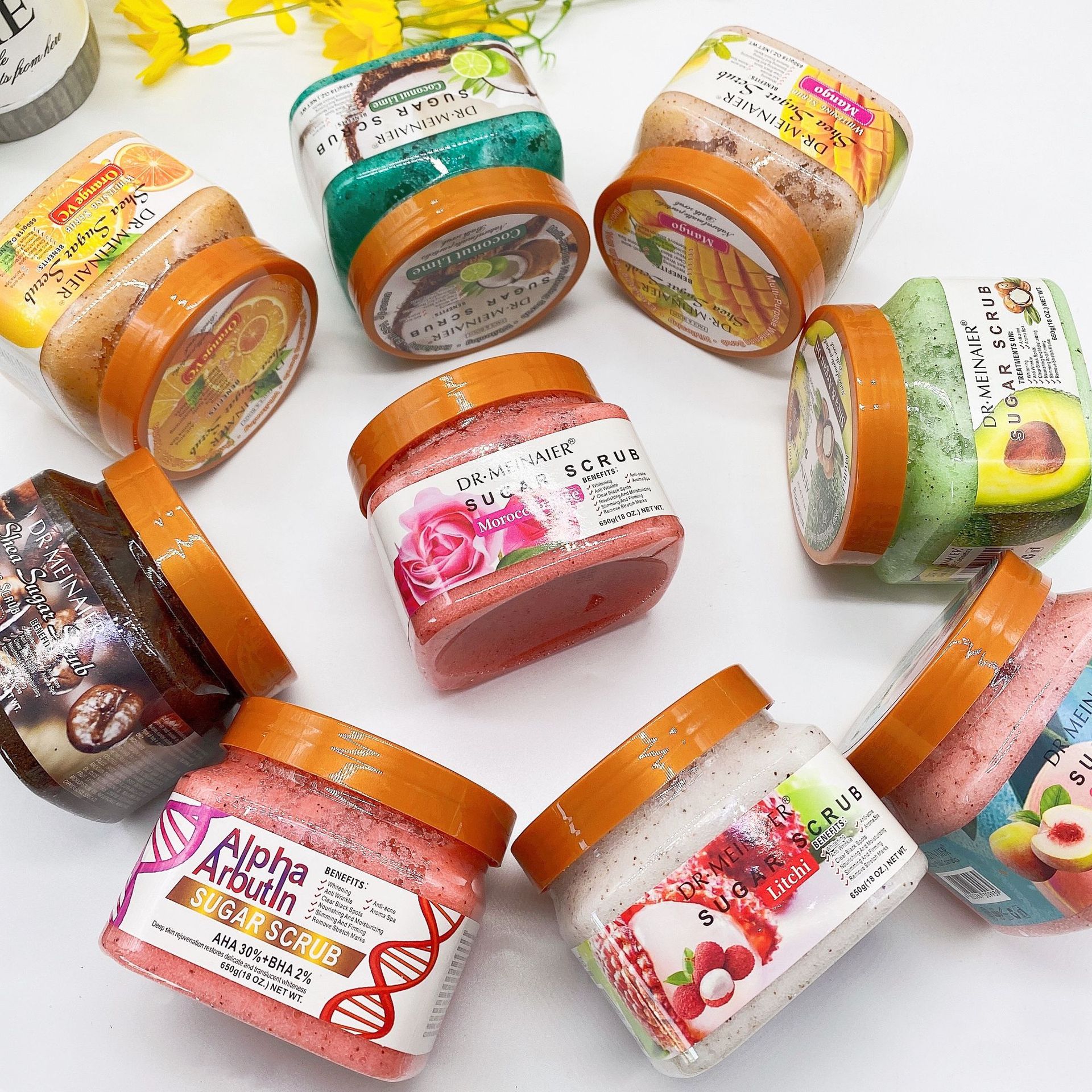 Private Label Natural Vitamin Scrub Face and Body Skin Care Bath Salt Deep Clean Hydrating Whitening Body Scrub Sea Salt from China supplier