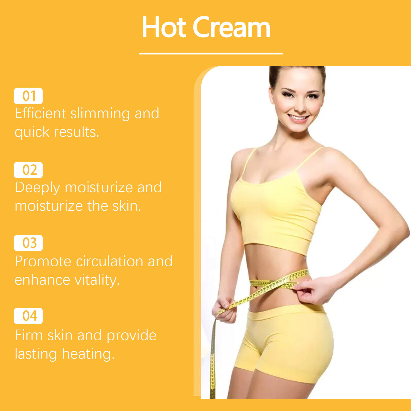 ODM OEM Body Slimming Cream for Weight Loss Hot Burn Fat Melting Gel Skin Care Body Care Cream Beauty & Personal Care Product from China supplier