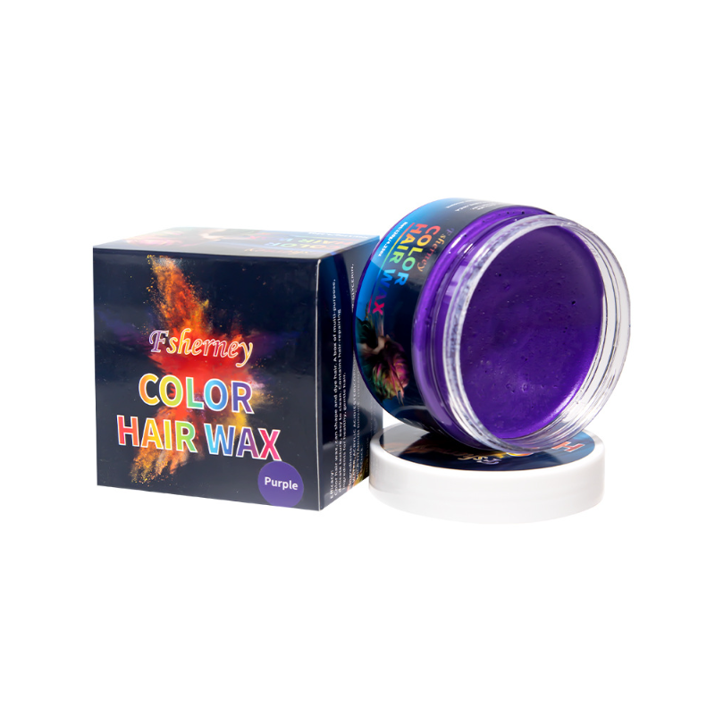 Factory Supply Organic Hair Color Wax Disposable Long-Lasting Styling Cream for Shaping Hair Mud from China supplier
