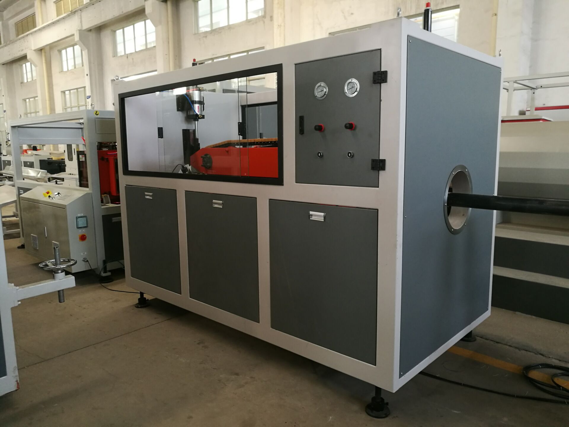 Faygo Union Produce PVC Wire Duct Profile Extrusion Machine and PVC Pipe Production Plant Extrusion Line for Sale from China supplier