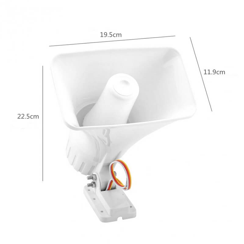 Cheap Price Electronic Siren Horn 12V Siren 140Db Loud Two Tone Security 30 Watt Alarm Siren Burglary Alarm Speaker from China supplier