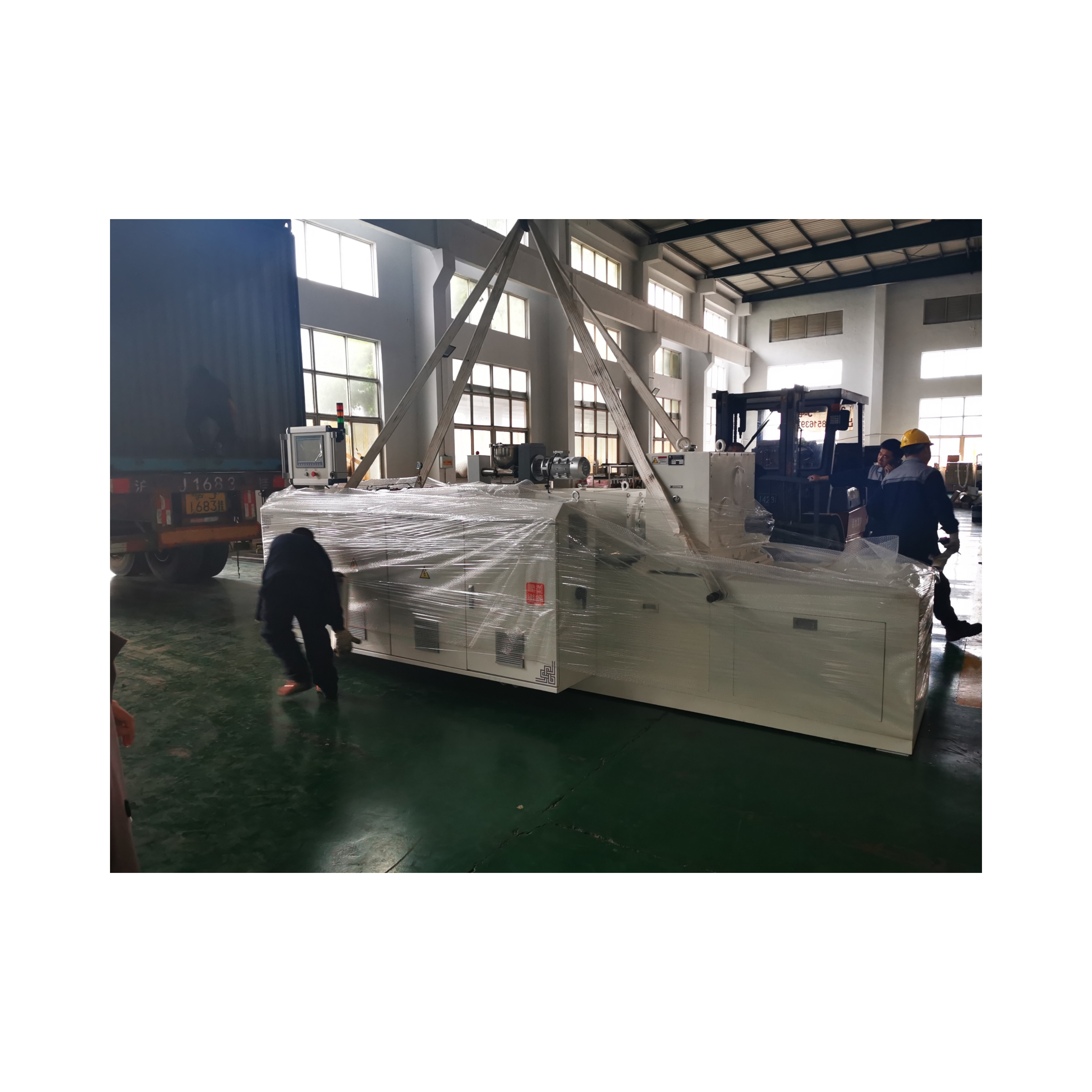 High Capacity Plastic PVC PET PP PE Sheet Extrusion Line from China supplier