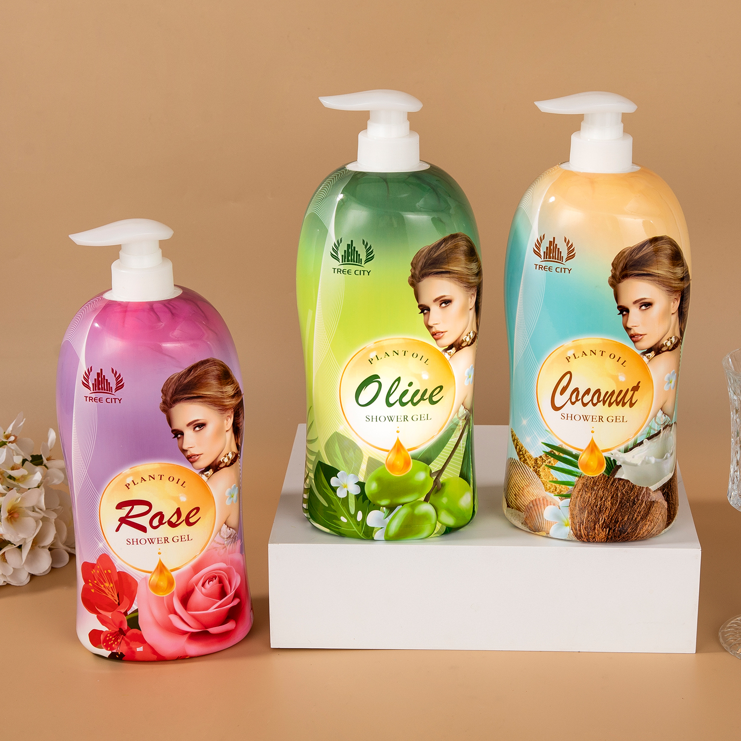 Private Label Natural Vegan Body Wash Whitening Perfume Foaming Bath Liquid Hotel Shower Gel from China supplier