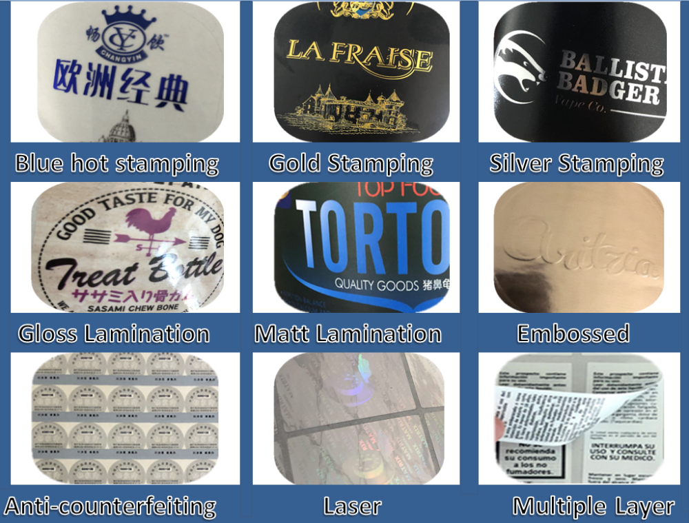 gold star stickers from China supplier