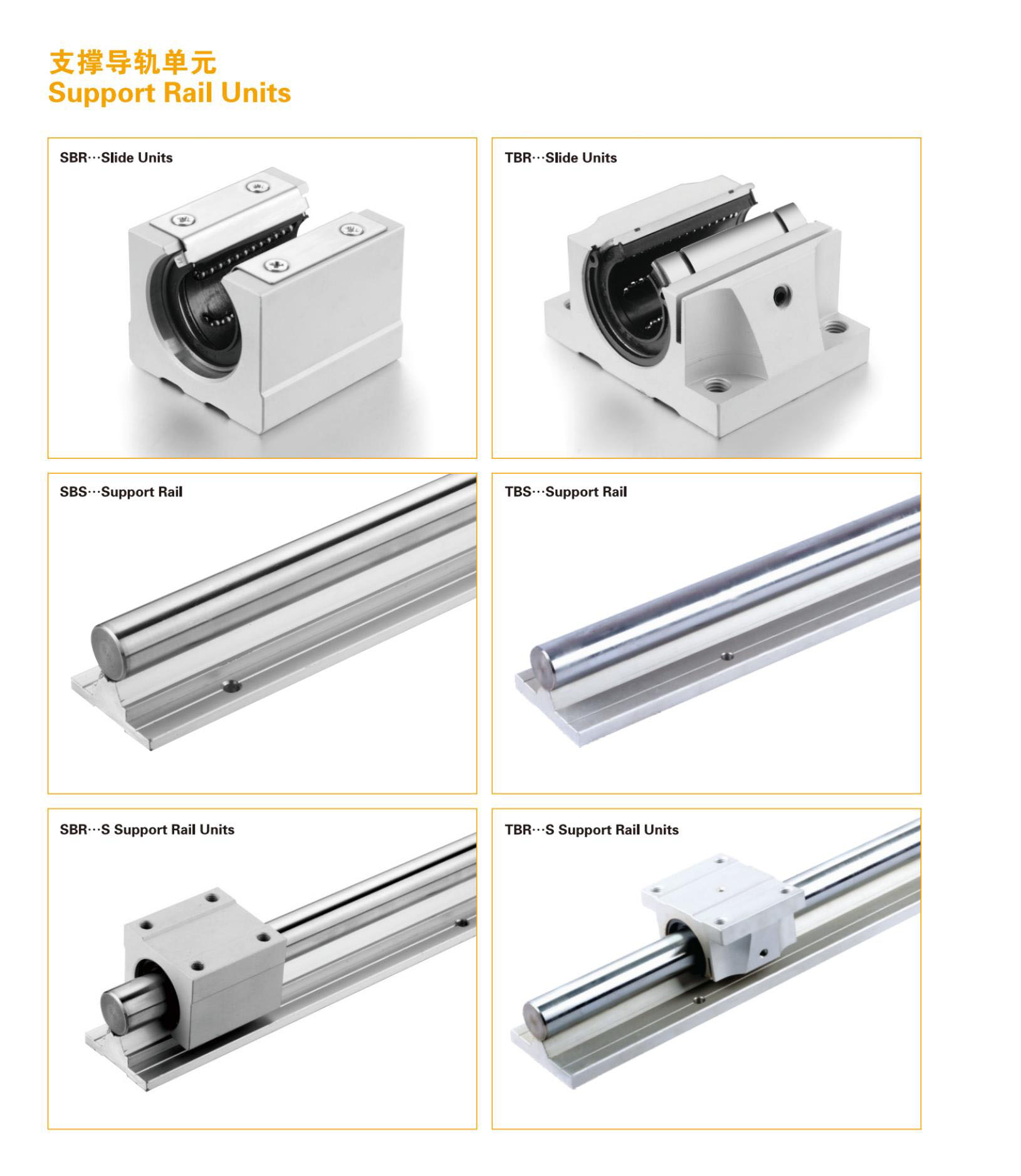MYT Linear Rail SBR20-1800mm 2 Linear Slide Guide with 4 SBR20UU Bearing Block from China supplier