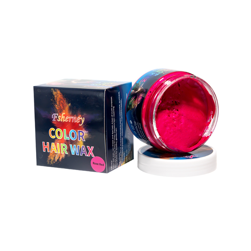 Factory Supply Organic Hair Color Wax Disposable Long-Lasting Styling Cream for Shaping Hair Mud from China supplier