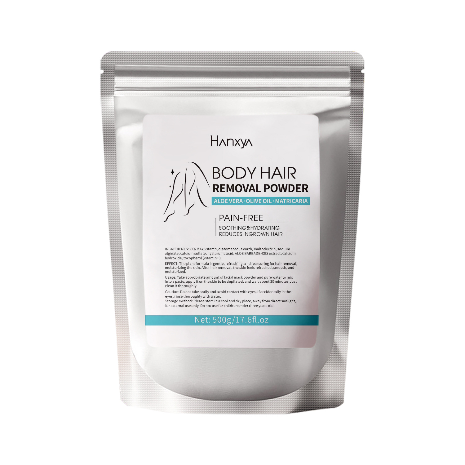 OEM Unisex Hair Removal Cream Gentle and Smooth Body Hand Foot Powder Non-Irritating Hair Removal for Men from China supplier