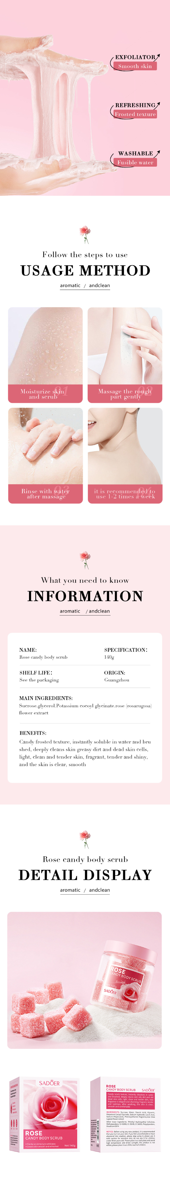 Hot Selling Smooth Exfoliating Skin Vegan Organic Fruit Candy Sugar Body Scrubs Cubes Bright Soften Avocado Body Sugar Ball from China supplier