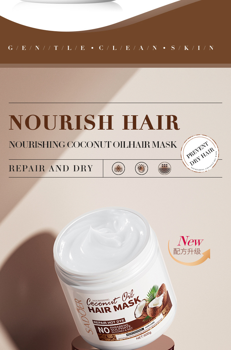OEM Wholesales Ginger/ Aloe Vera Hair Mask, Deep Repair Damage Hair Root, Professional Treatment Repair for Dry Damaged from China supplier