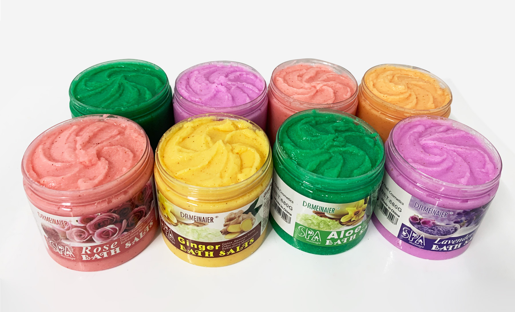 Private Label 350g Turmeric Scrub Foaming Bath Salt Exfoliator Lady Skincare Body Scrub Turmeric Clean Dark Spots Products from China supplier