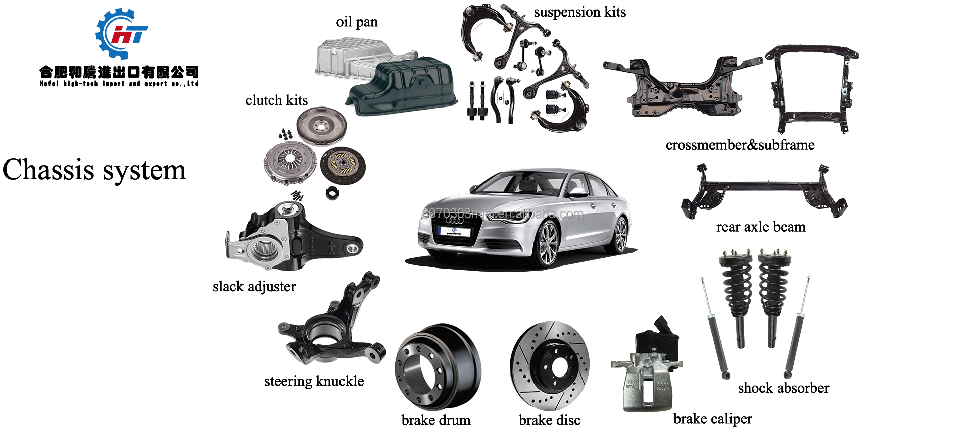 Auto Car Spare Parts Body Kit Car Front Bumper Cover Assembly For GOLF