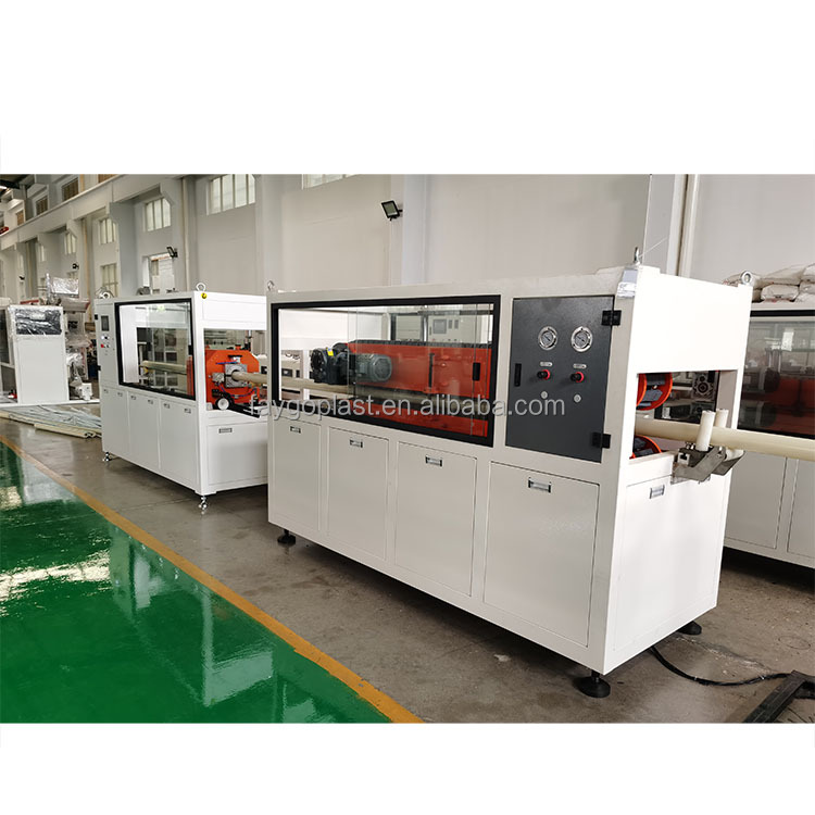 FAYGO UNION Multi-layer PPR/HDPE/LDPE/PPH Pipe Making Machine Plastic Extruders Pipe Extrusion Making Machinery from China supplier
