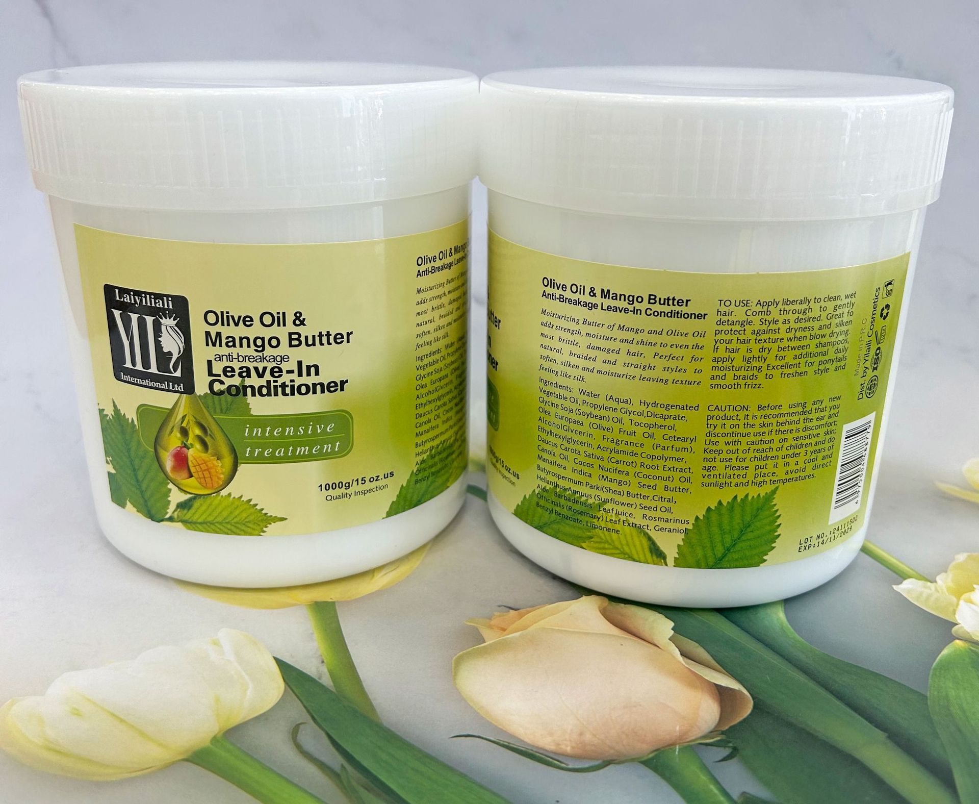 Private Label Olive Oil and Butter Smoothing Conditioner Hair Repair Nourishing Moisturizing Restoring Cream Live-in Conditioner from China supplier