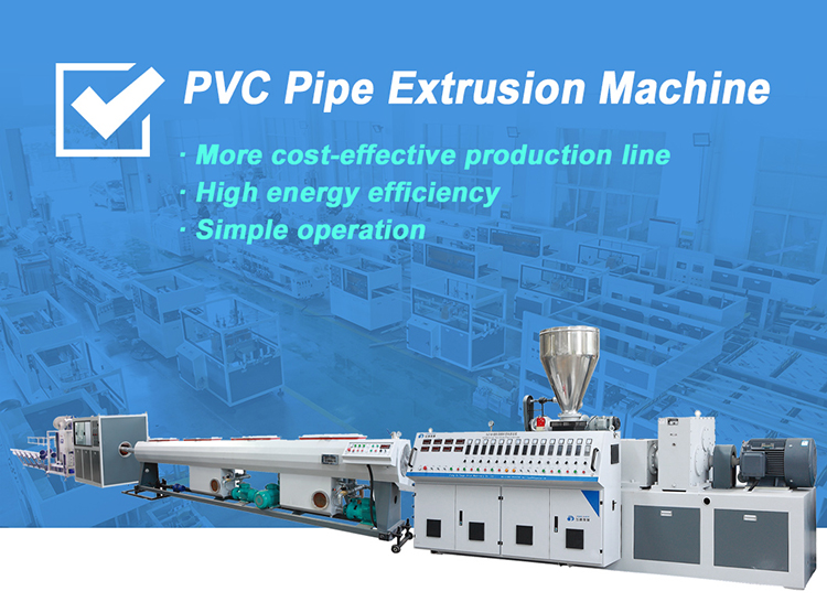 Customized Manufacturer PVC Foamex Water Pipe Making Machine Plastic Extruder from China supplier