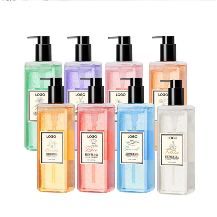 Wholesale 500ML Amino Acid Body Care Set Customized Logo Refreshing Bath Shower Gel Chemical Ingredient from China supplier