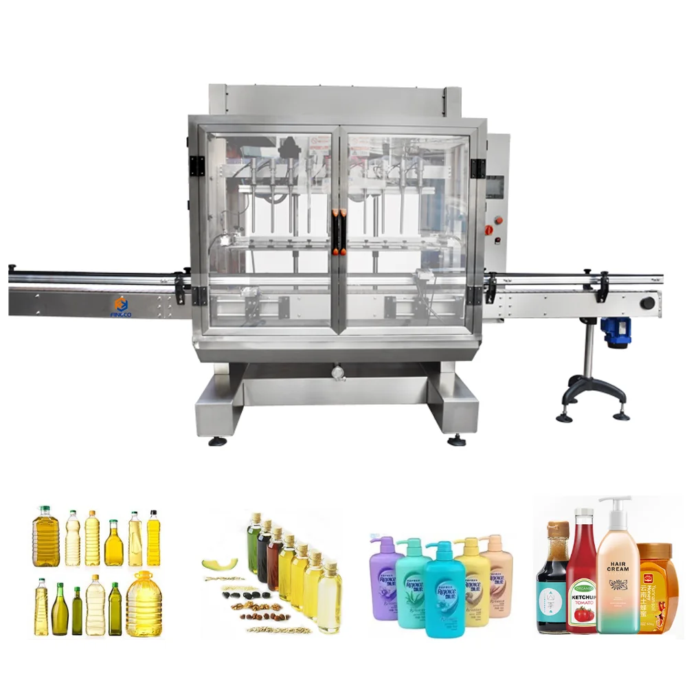 Automatic Skin Care Product tomato ketchup oral dish wash liquid filling machine from China supplier
