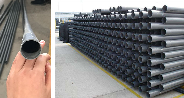 FAYGO PVC Water Electricity Pipe Tube Extrusion Machine Price Extruder Double Pipe Single Pipe from China supplier