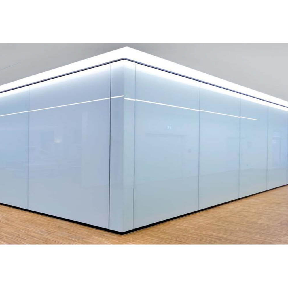 FlexSpace Modern furniture aluminium profile office wall dividers soundproof partition glass