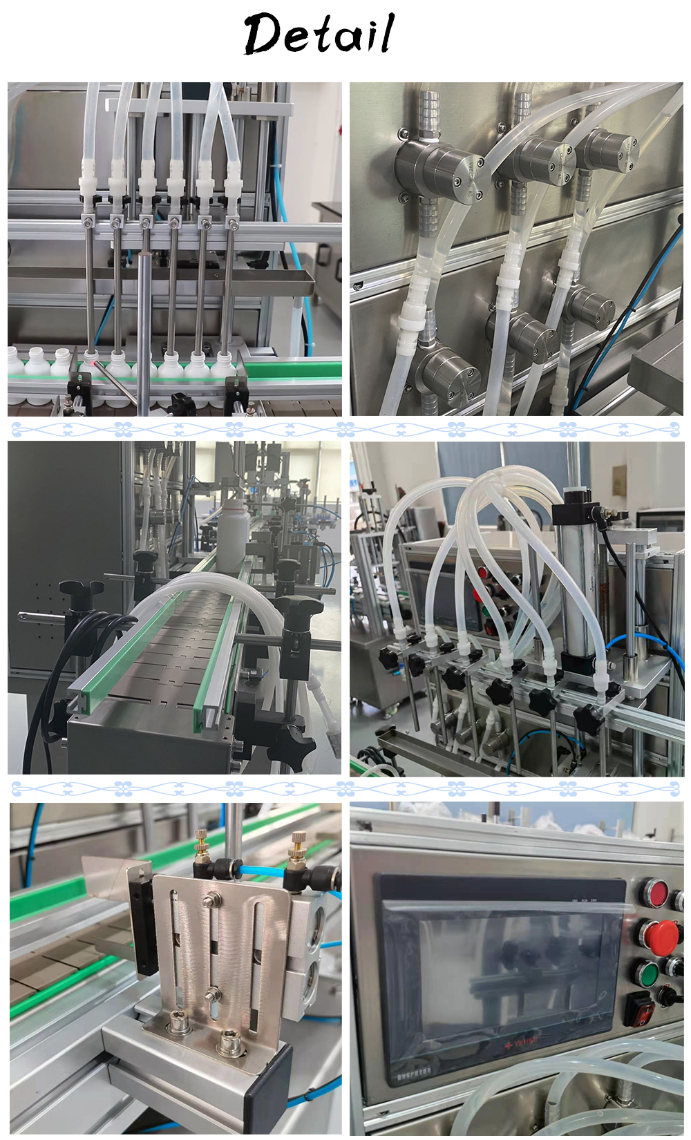 Automatic Beverage Juice Wine Gel Can Hand Sanitizer Perfume Cosmetics Cooking Oil Filler Bottle water sachet filling machine from China supplier