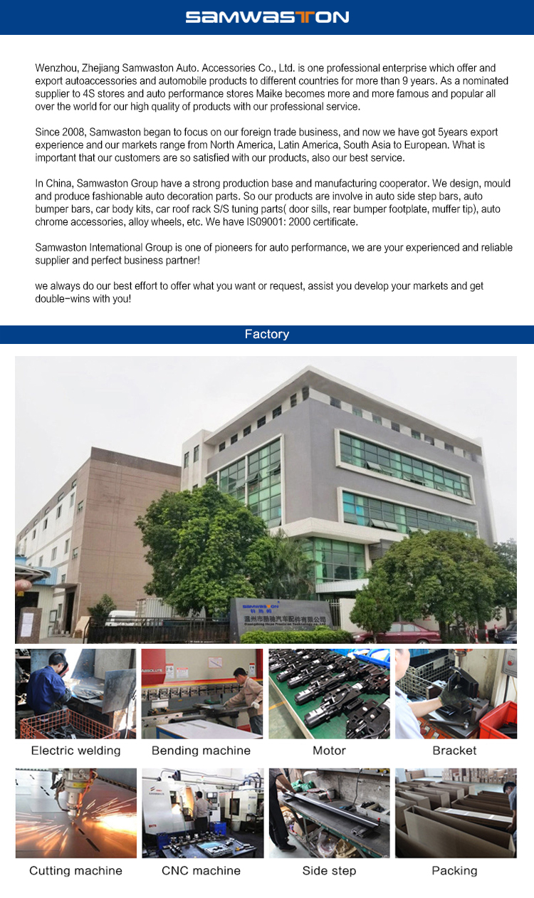 Automatic Electric Power Side Step Running Board for Volvo XC90 2015-2021 from China supplier