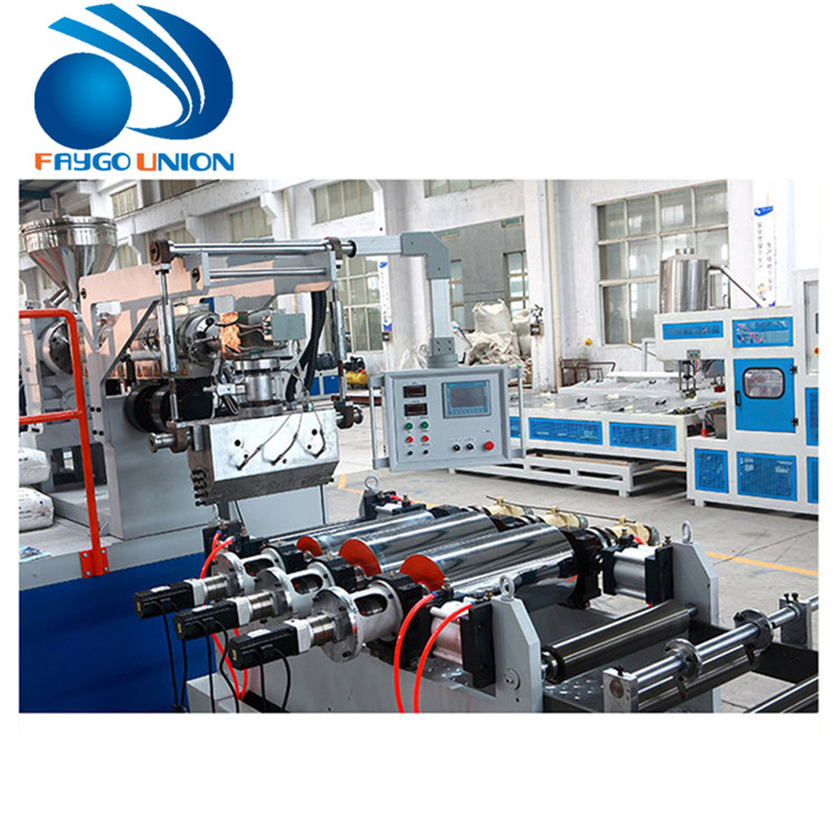 FAYGO UNION Plastic HDPE Double Wall Electrical Corrugated Sheet Extrusion Machine from China supplier