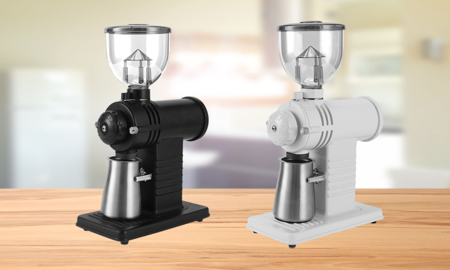 Adjustable grinding thickness ghost teeth Burr electric coffee grinder