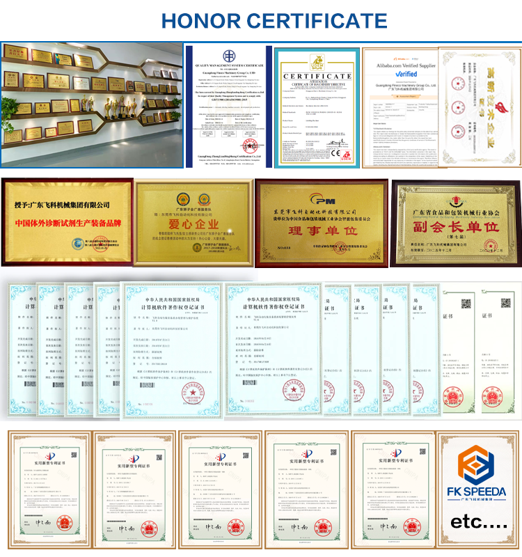 FK622 Mylar Bag Labeling Machine Flat Surface Pouch Applicator With Paging Machine from China supplier