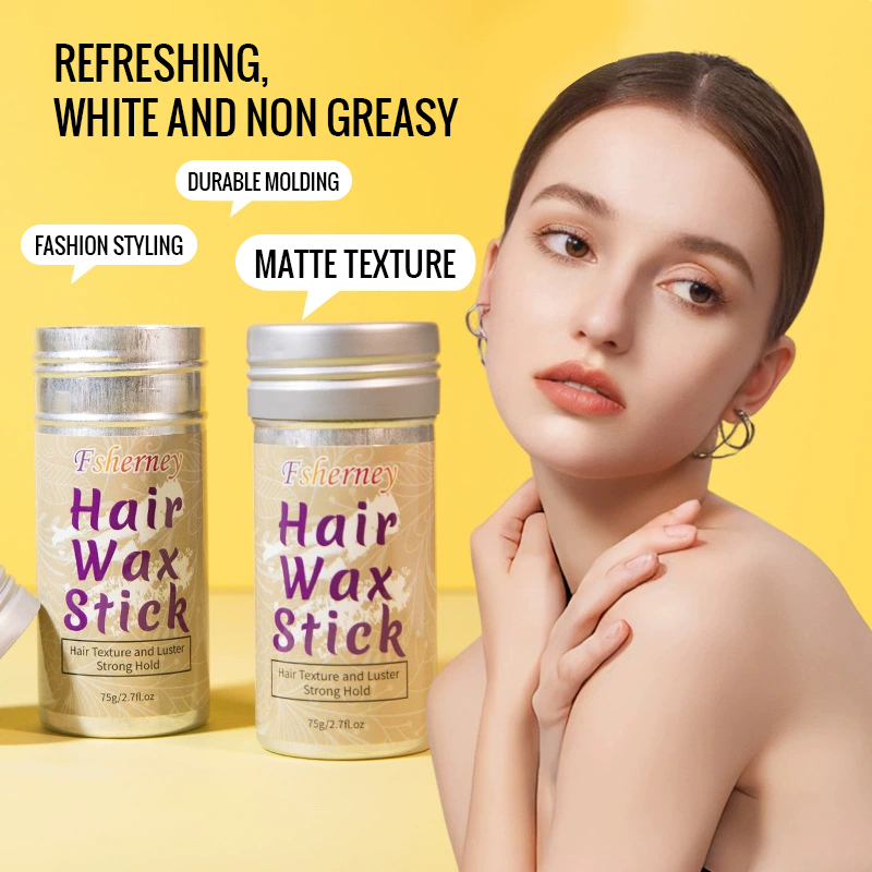 Private Label Refreshing Shaping Gel Finish Stick Strong Hold Cream That Makes Broken Hair Look Shiny and Healthy from China supplier