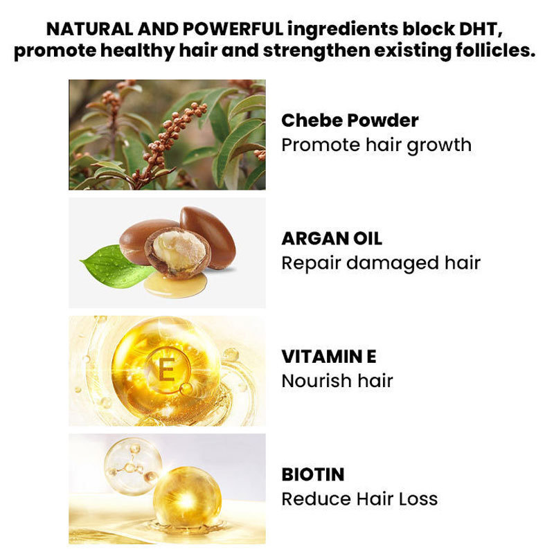Wholesale Oem Odm Private Label Chebe Shampoo Set Organic Hair Regrowth Natural Hair Shampoo from China supplier