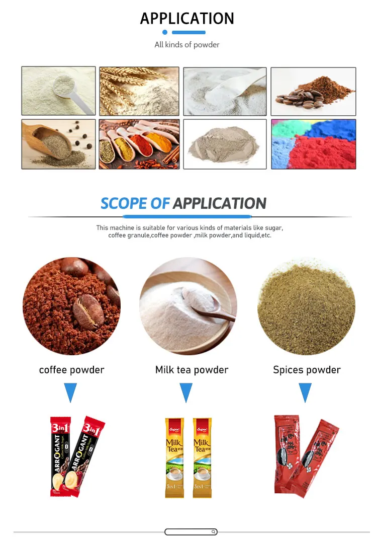 FK-3F Industrial Pepper Powder Packaging Machine Acrylic Powder packaging Machine from China supplier