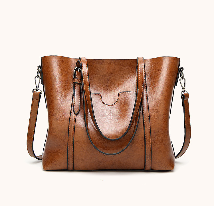 Handbag Factory Gionar Fashion Design Vintage Vegan Leather Tote Bag from China supplier